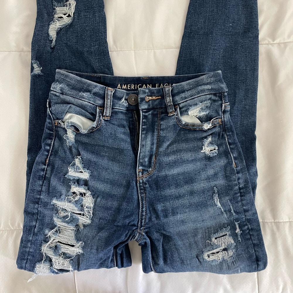 American Eagle Ripped Jeans
